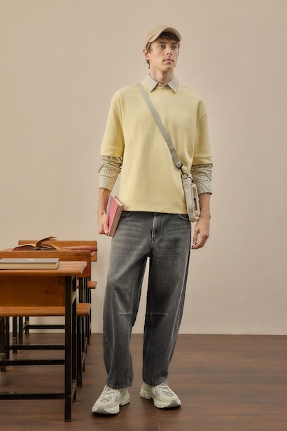 Baggy Fit Trousers