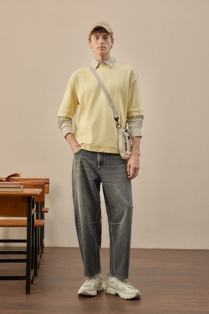 Baggy Fit Trousers