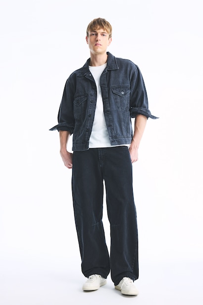 Barrel Fit Jean Pantolon