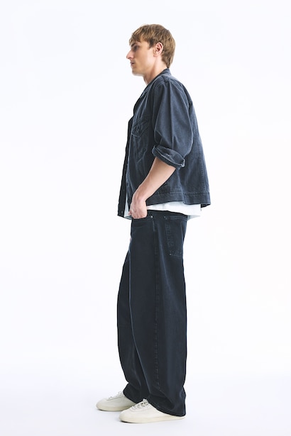 Barrel Fit Jean Pantolon