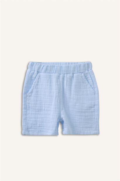 Ensemble 2 pièces en mousseline pour bébé garçon