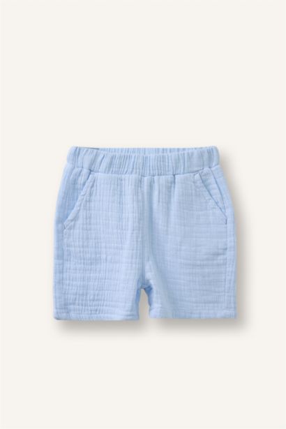 Baby Boy Muslin 2 Piece Set