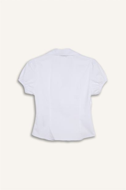 Fıtted Kısa Kollu Gömlek