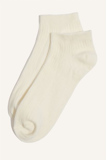 5'li Pamuklu Patik Çorap