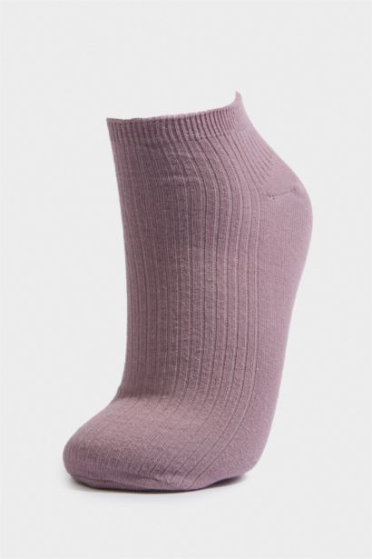 5'li Pamuklu Patik Çorap