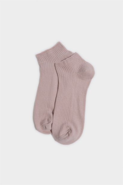 5'li Pamuklu Patik Çorap