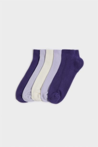 5 Piece Cotton Short Socks