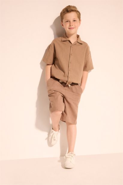 Boy Regular Fit Short Sleeve Shirt