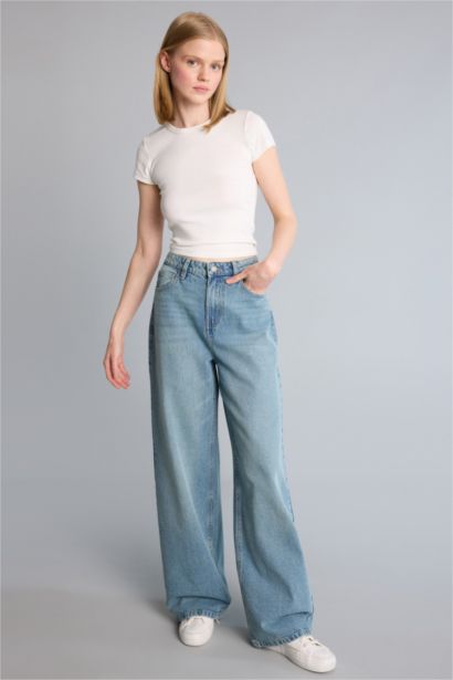 Wide Leg джинс шалбар
