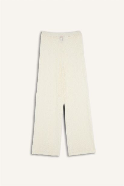 Regular Fit Tül Plaj Pantolonu