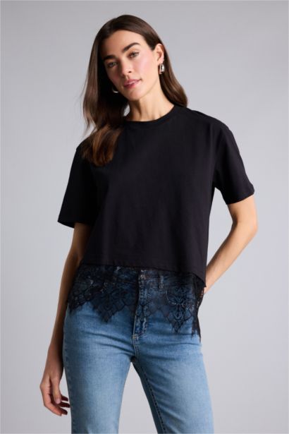 Oversize Fit Short Sleeve T-Shirt