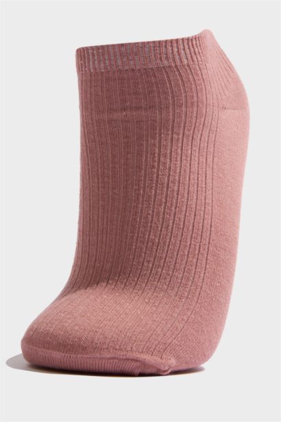 5'li Pamuklu Patik Çorap Kız Çocuk