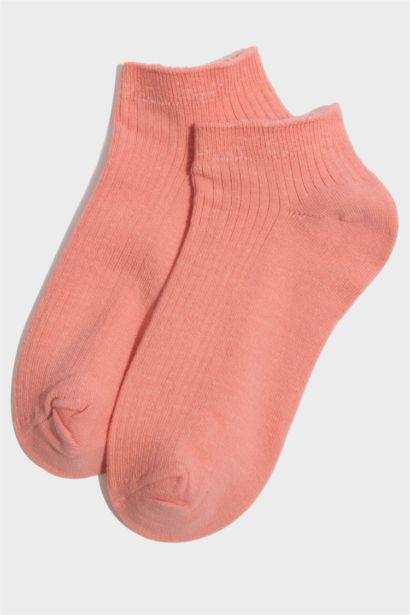 5'li Pamuklu Patik Çorap Kız Çocuk