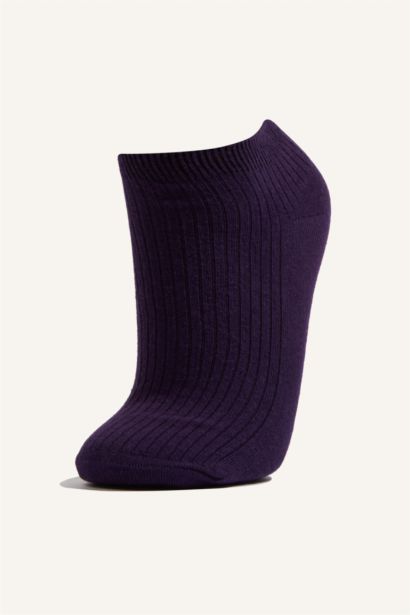 Kız Çocuk 5'li Pamuklu Patik Çorap