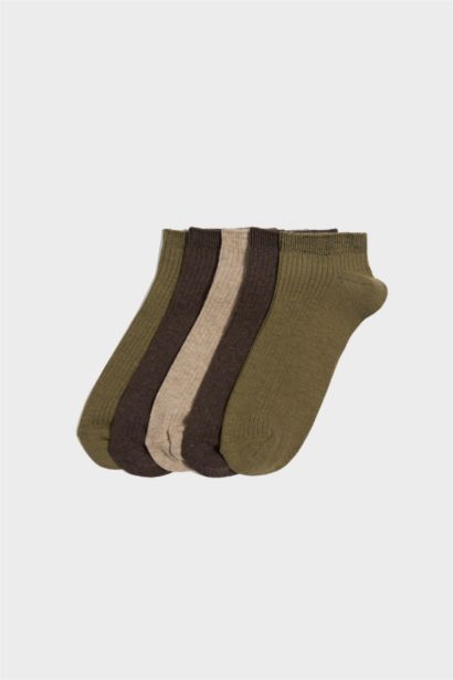 Pamuklu 5'Li Patik Çorap