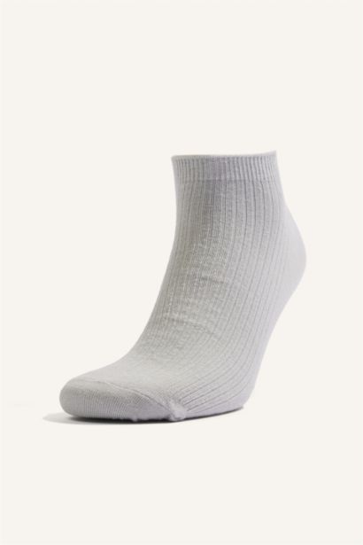 Pamuklu 5'Li Patik Çorap