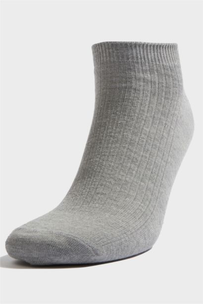 Erkek 5'li Pamuklu Patik Çorap