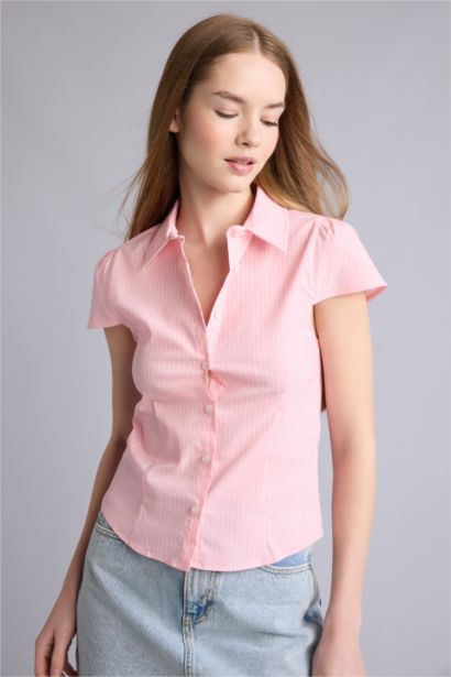 Fıtted Bengalin Gömlek