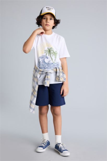 Oversıze Şort Erkek Çocuk