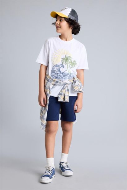 Oversıze Şort Erkek Çocuk