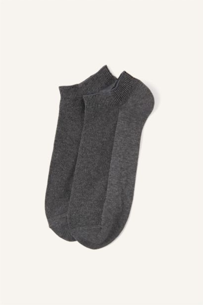 Erkek 5'li Pamuklu Patik Çorap