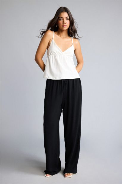 Wide Leg Trousers