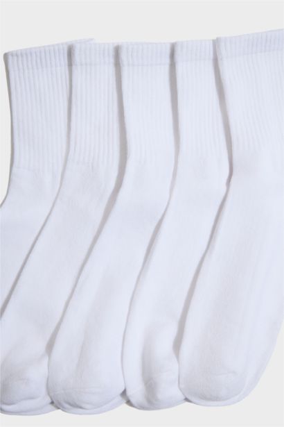Erkek 5'li Pamuklu Soket Çorap