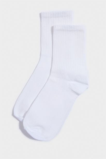 Kadın 5'li Pamuklu Uzun Çorap