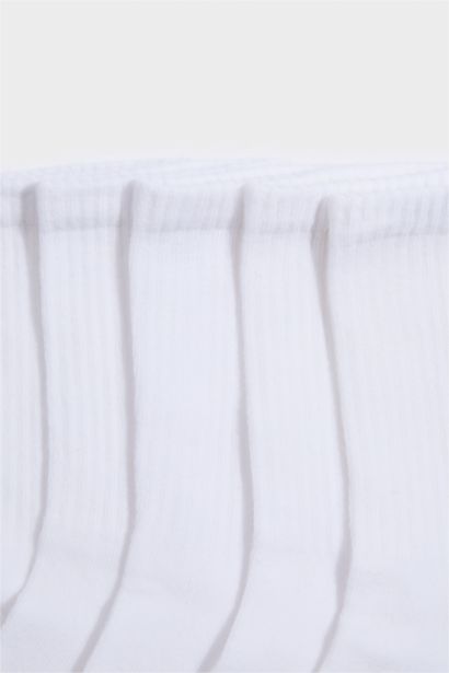 Kadın 5'li Pamuklu Uzun Çorap