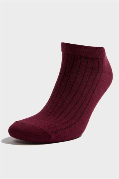 Erkek 7'li Pamuklu Patik Çorap