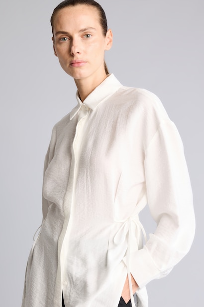 Relaxed Fit Long Sleeve Tunic