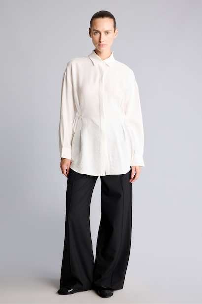 Relaxed Fit Long Sleeve Tunic