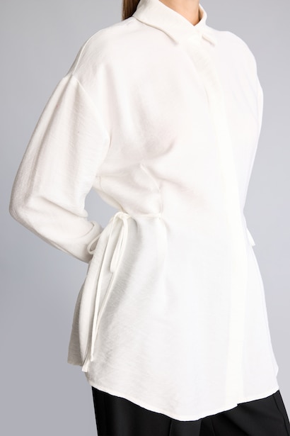 Relaxed Fit Long Sleeve Tunic