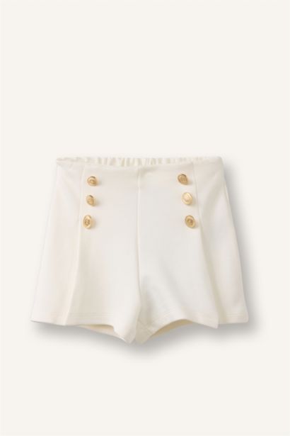 Short Coupe régulière pour bébé fille