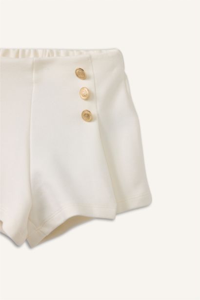 Regular Fıt Şort Kız Bebek