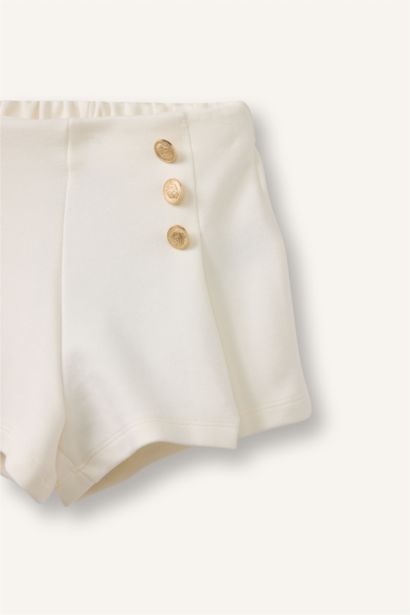Short Coupe régulière pour bébé fille