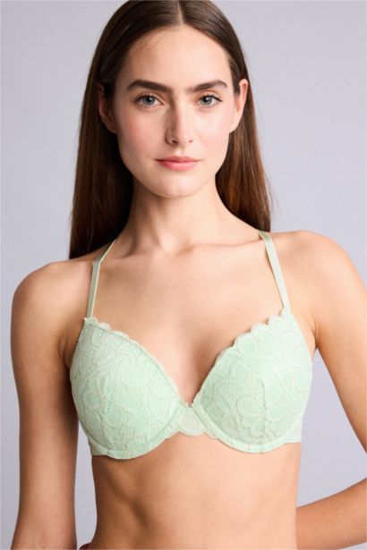 Padded with Underwire Lace Bra