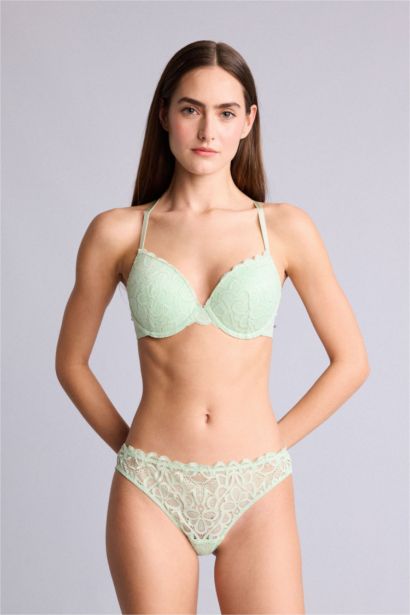 Padded with Underwire Lace Bra