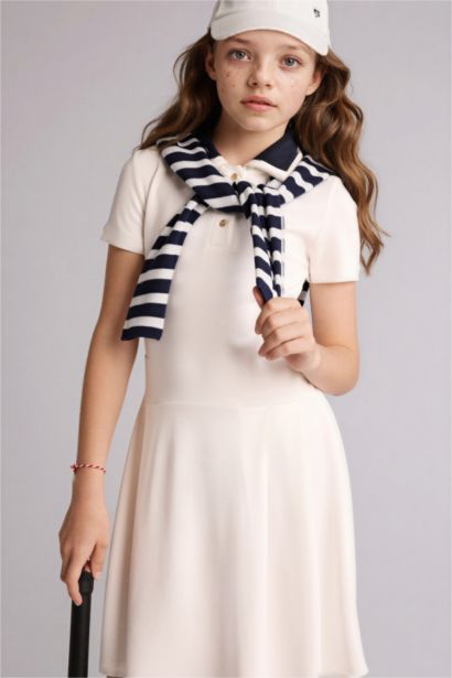 فستان بناتي نص ردن