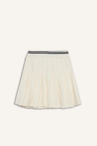 Pileli Etek Kız Çocuk