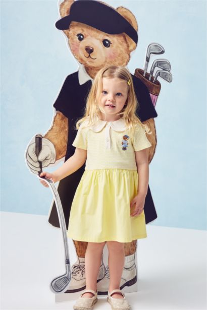 فستان بيبي بناتي نص ردن بياخة قميص