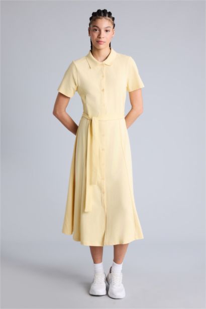 Standart Fıt Pike Elbise