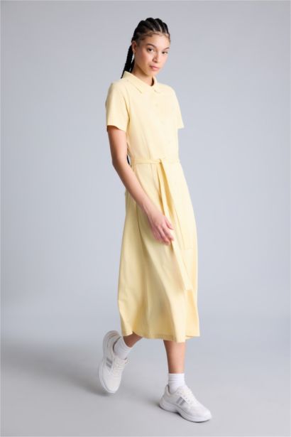 Standart Fıt Pike Elbise