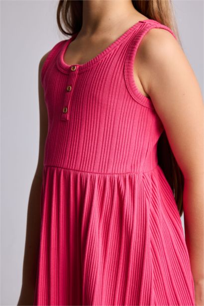 Sleeveless Knitted Dress