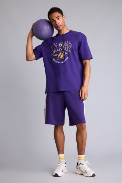 NBA Los Angeles Lakers Overshirt Fit T-Shirt