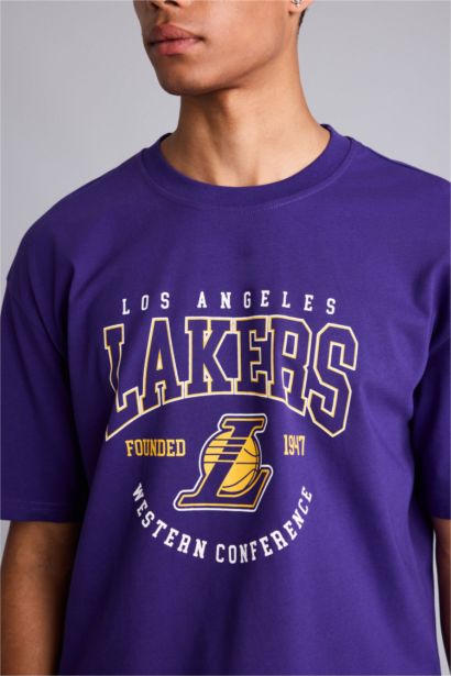 NBA Los Angeles Lakers Overshirt Fit T-Shirt