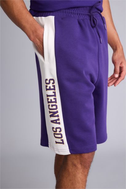 Baggy Fit NBA Los Angeles Lakers Shorts