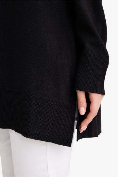 Regular Fit Crew Neck Tunic