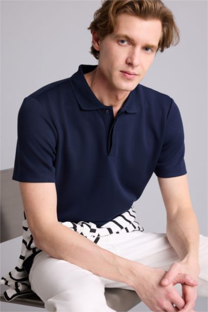 Kısa Kollu Polo Tişört