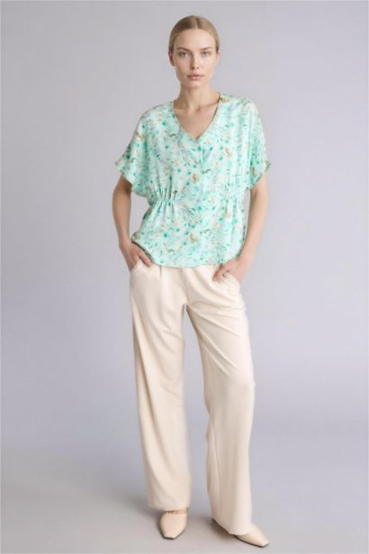 Relaxed Fit Baskılı Gömlek